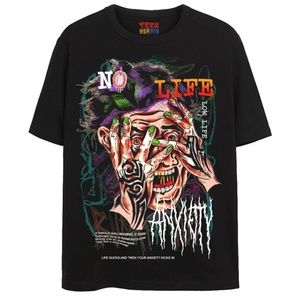 No Life graphic tee
